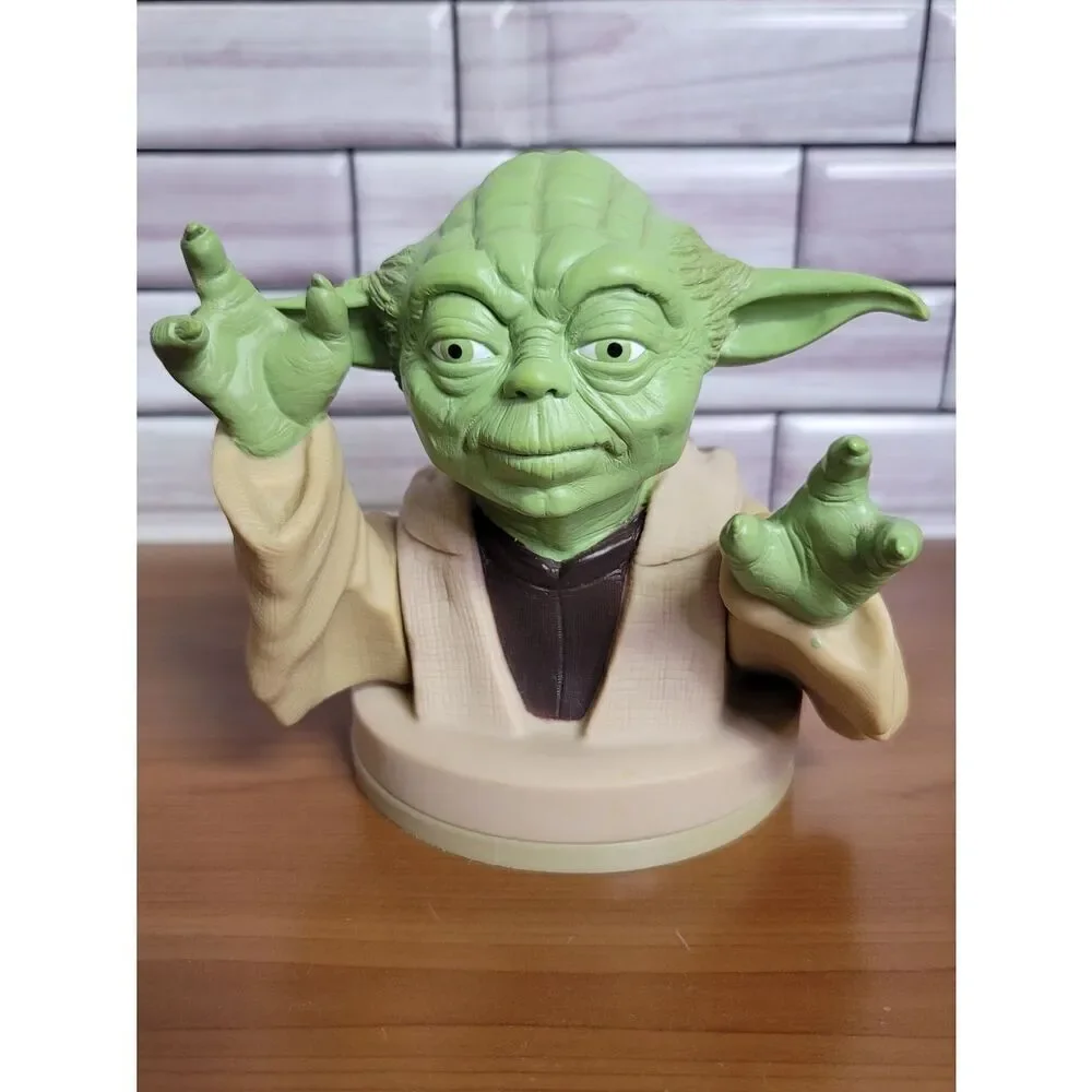 Star Wars Episode 1 The Phantom Menace Movie 1999 Yoda Lid Cup Topper KFC